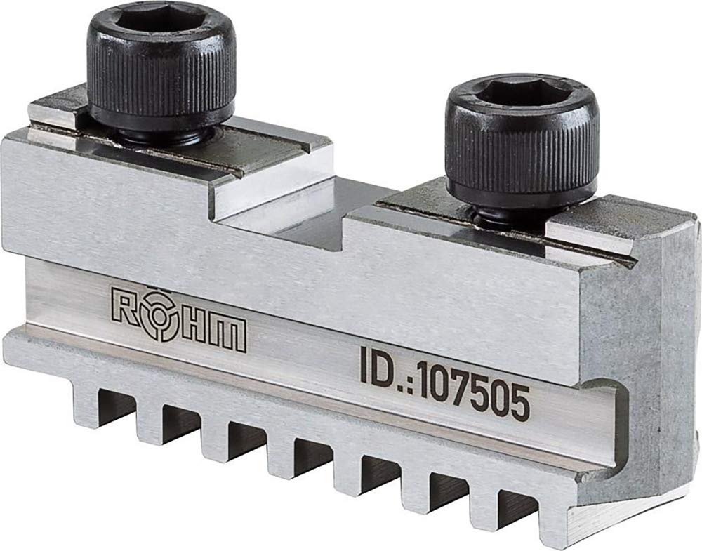 RÖHM 107504 Grundbacken GB DIN 6350 Typ 302 für ZGU/ZSU 200/4 mit Befestigungsschraube (4-er pack)