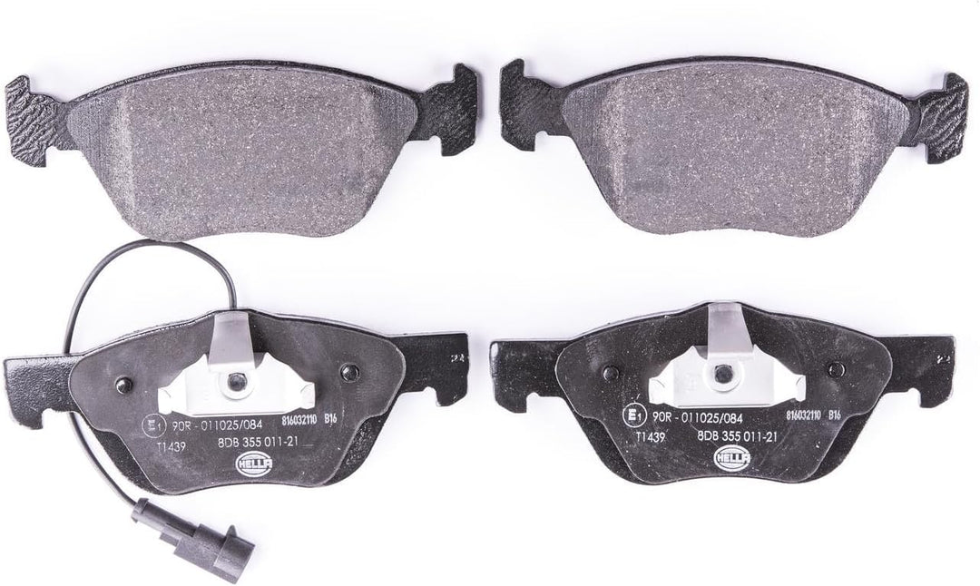 HELLA PAGID 8DB 355 011-211 Bremsbelagsatz - T1439 - Dicke/Stärke: 19mm - Bremssystem: Teves - mit i