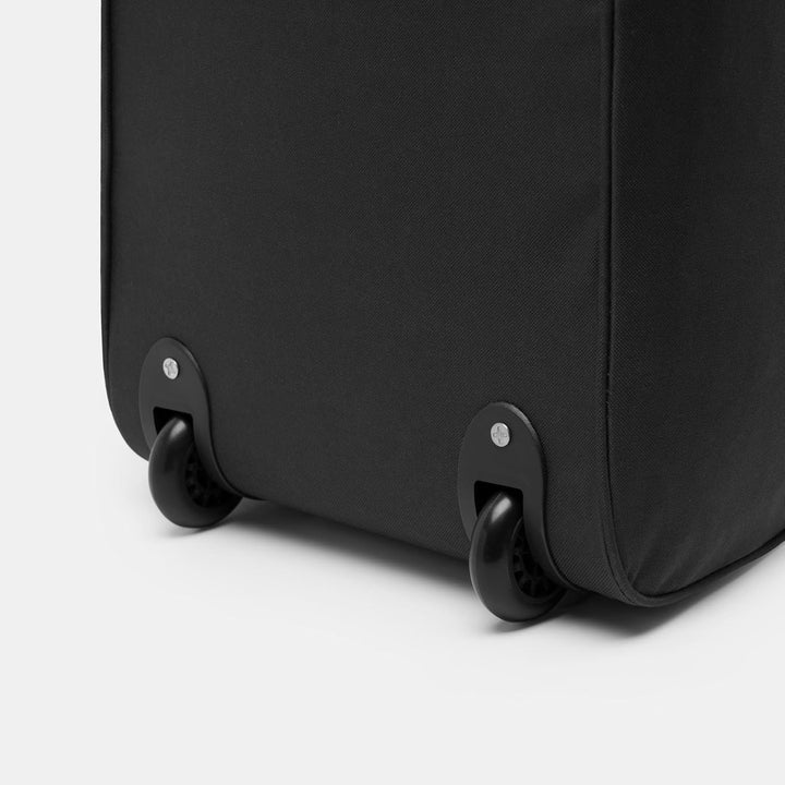 Bordcase Handgepäck schwarz mit 2 Skaterrollen und aus 600D Polyester Jetzt Schon geeignet für die N