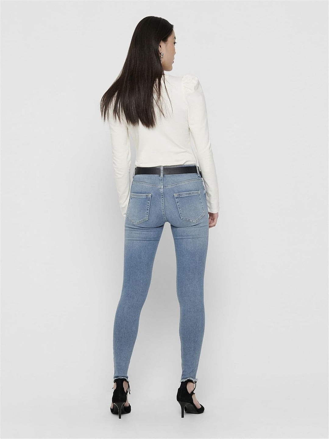 ONLY Damen Skinny Jeans XS Blau (Light Blue Denim), XS Blau (Light Blue Denim)
