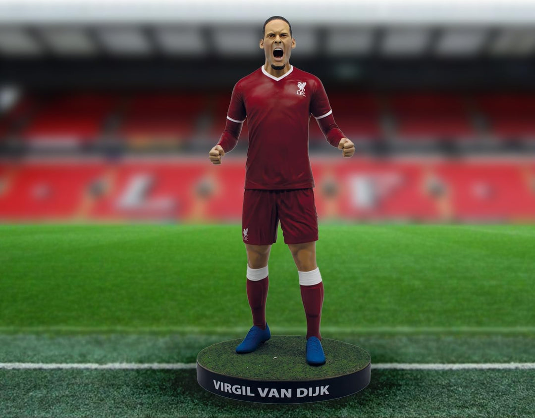 Football's Finest - Liverpool FC (Virgil Van Dijk) 60 cm Statue aus Kunstharz L Rot, L Rot