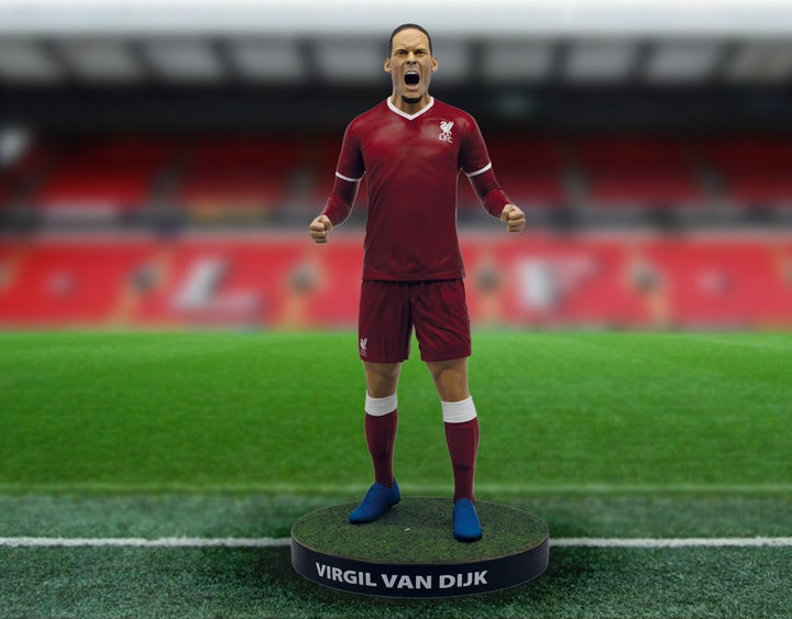 Football's Finest - Liverpool FC (Virgil Van Dijk) 60 cm Statue aus Kunstharz L Rot, L Rot