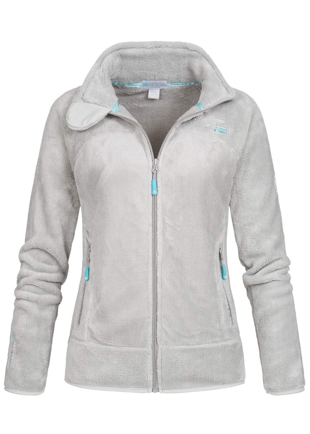 Geographical Norway Upaline Lady - Fleecejacke Damen Fine Frauen Warm Fermetur Zip - Jacke Fleece He