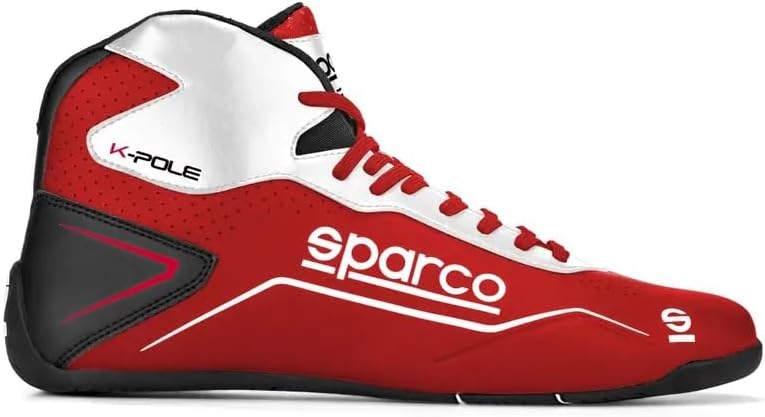 Sparco Kart Schuhe K-Pole SCHWARZ/FLU, GRÖSSE 40 EU
