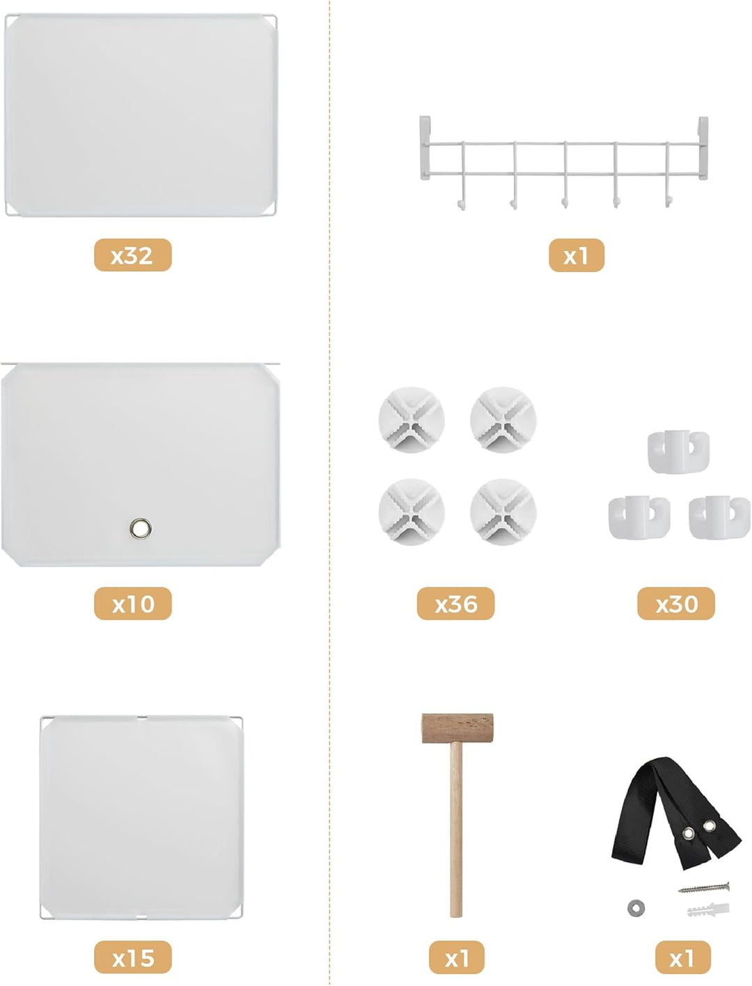 Mondeer Schuhregal, Kunststoff Schuhschrank 10 Ebenen, Schuhregal Organizer hält 40 Paar Schuhe Plat