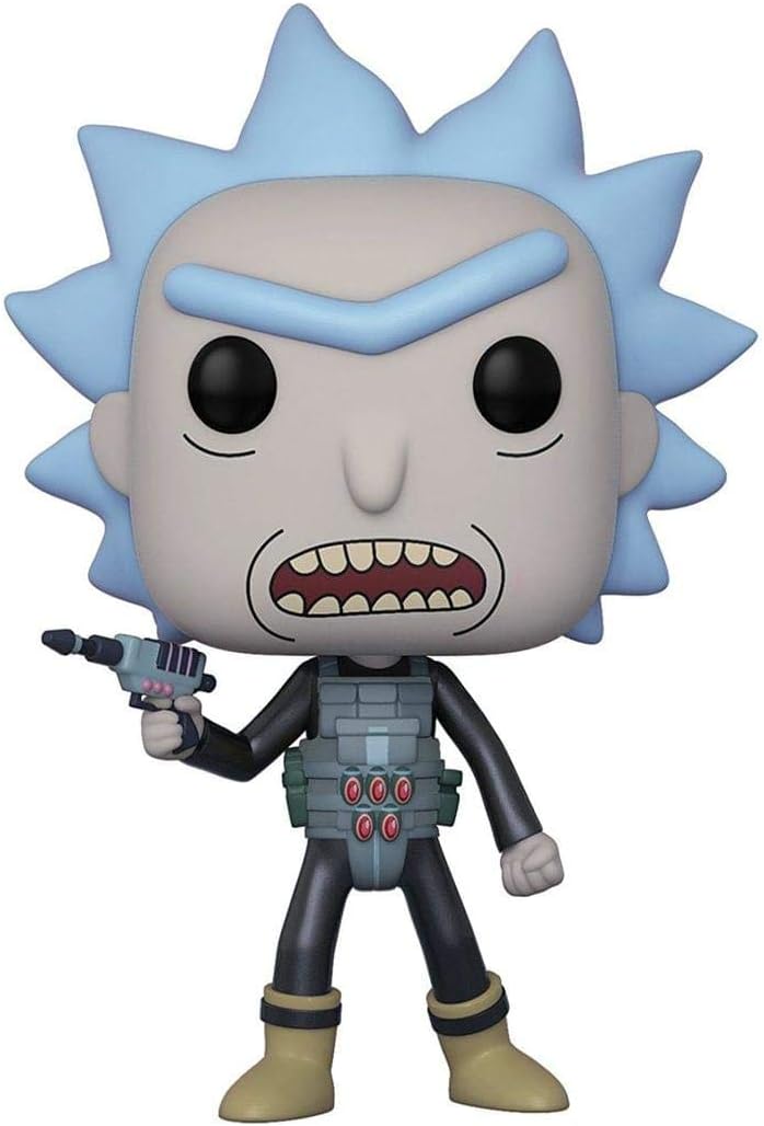 Funko 28450 and Morty S4 POP Vinylfigur: Rick & Morty: Prison Escape Rick, Multi, 3, 75 Zoll