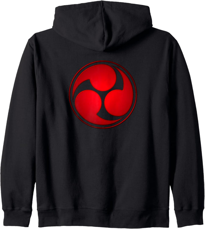 Mitsu Tomoe Japan Symbol Elemente Kampfsport Sport Japanisch Kapuzenjacke