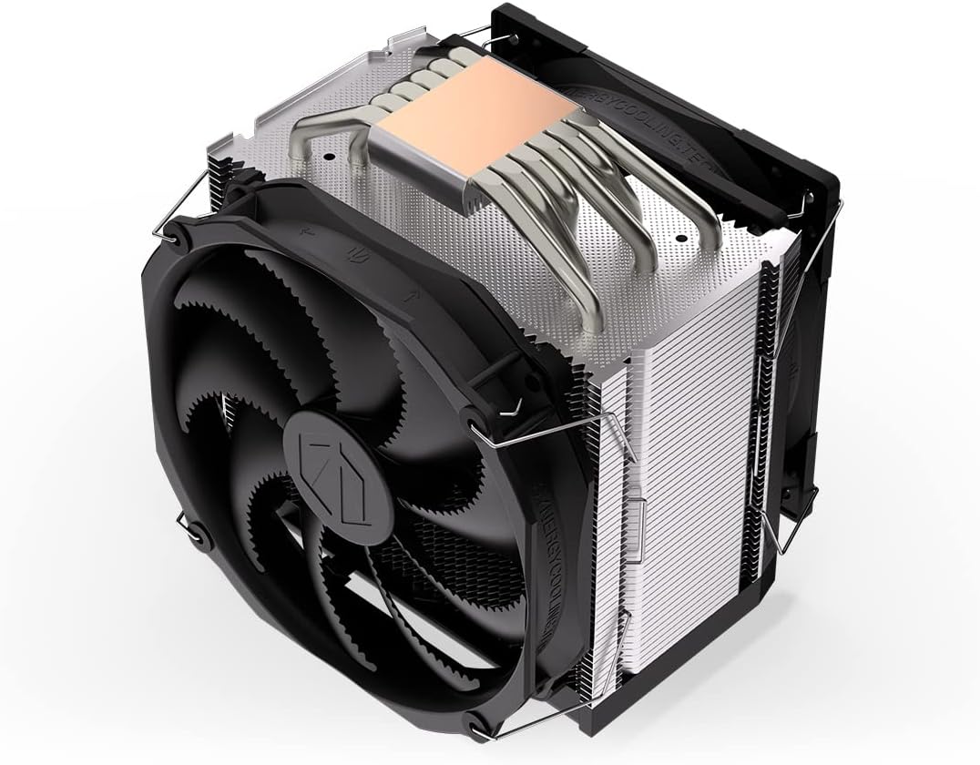 ENDORFY FORTIS 5 DUAL FAN SPC307 CPU cooling PC Fan Radiator 14/12 cm Black, Dual Fan
