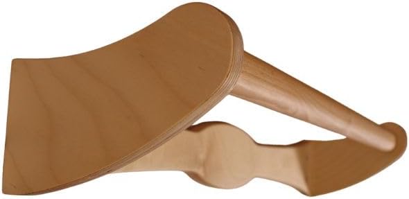 Robuste Klimmzugstange aus Holz, 74 cm, für den Innen- und Aussenbereich, mit 2 Höhenoptionen – Wand