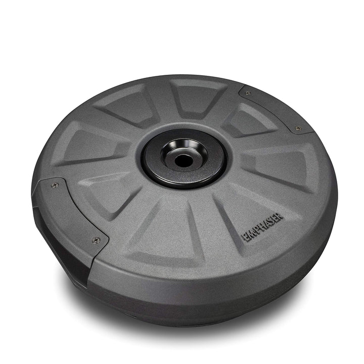EMPHASER EBS111A – kraftvoller 28 cm Aktivsubwoofer zum Einbau in Reserverad Mulde/Felge, Auto Bassb