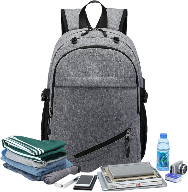 Rucksack für Laptops und Bücher Bequem, Multifunktional, Mit Laptopfach | Grosse Kapazität mit geräu