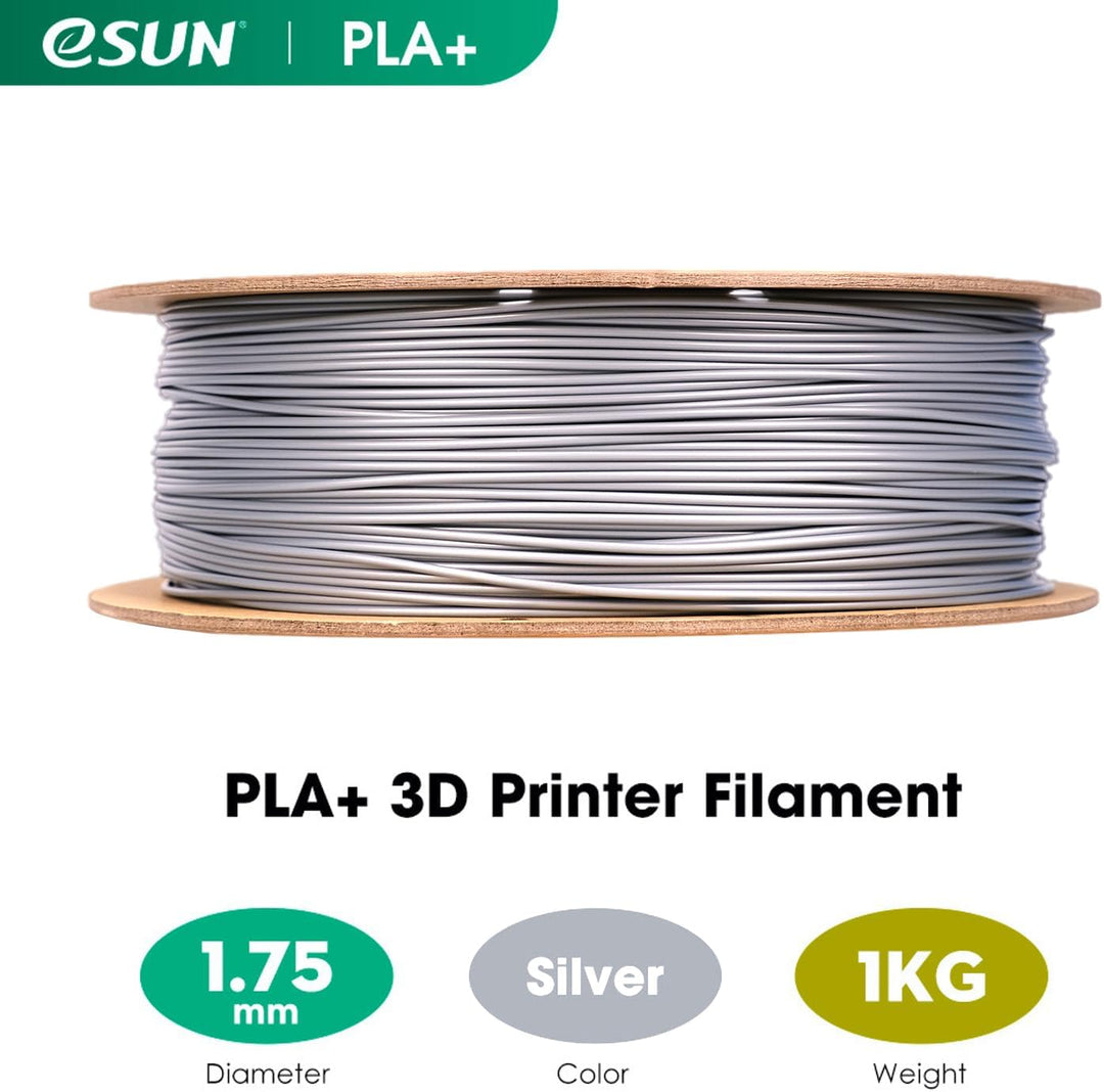 eSUN PLA+ Filament 1,75 mm, verstärkt Zähigkeit 3D-Drucker PLA Plus, Massgenauigkeit +/- 0,03 mm, 1