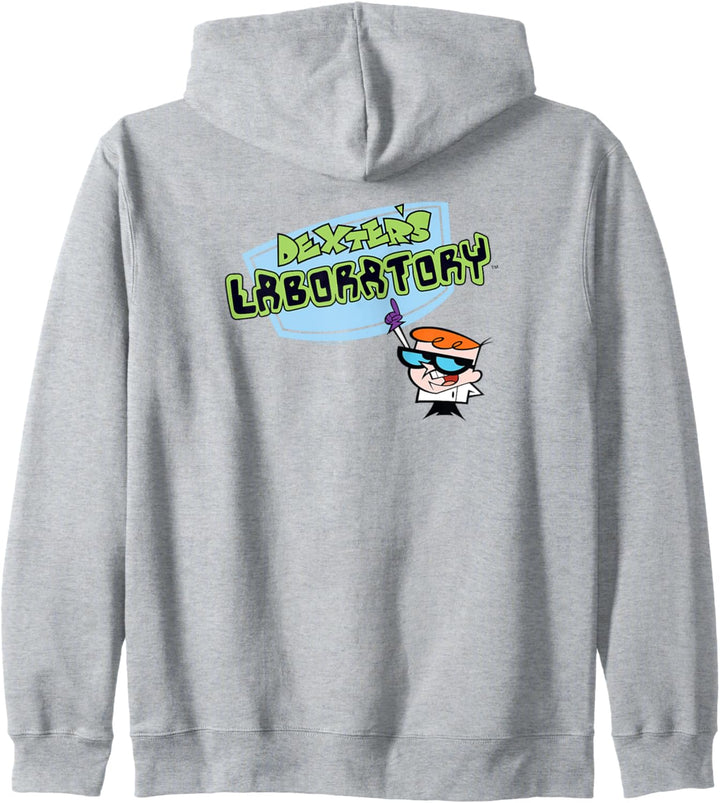 Dexter's Laboratory Logo Kapuzenjacke