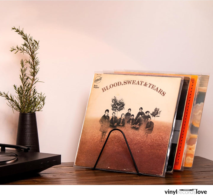 Schallplatten Hüllen | 50 Stück Vinyl Schutzhüllen | Extra dicke Aussenhüllen für 12" | Plattenhülle