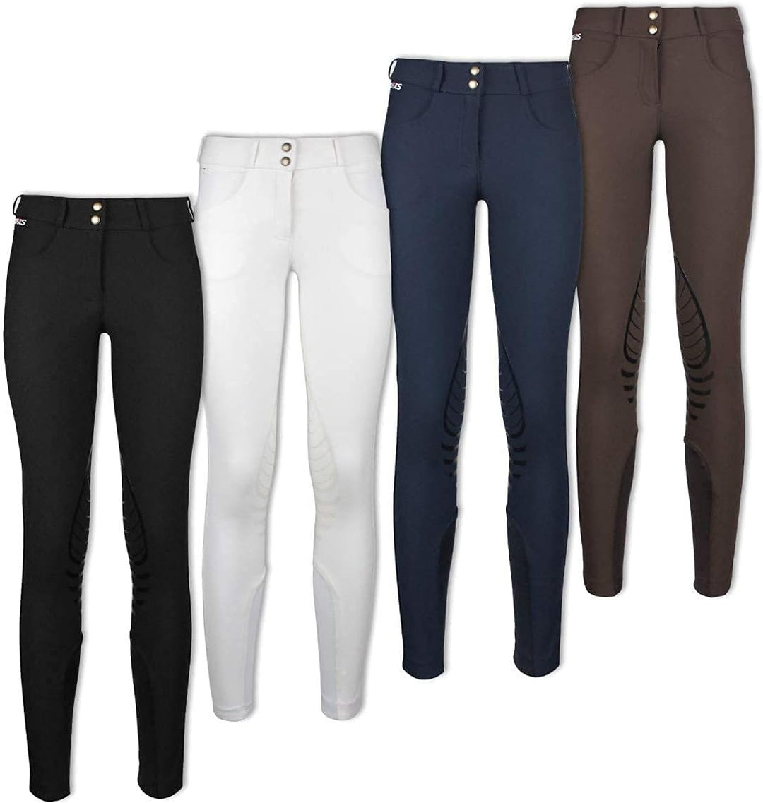 Horses "Aurora Damenhosen ITA 46 / DE 42 Schwarz, ITA 46 / DE 42 Schwarz