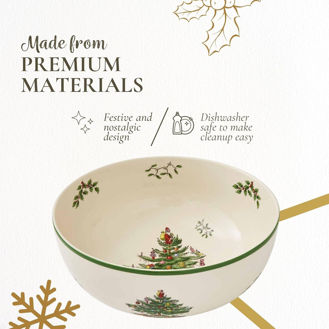 Spode Servierschale, Keramik, Mehrfarbig