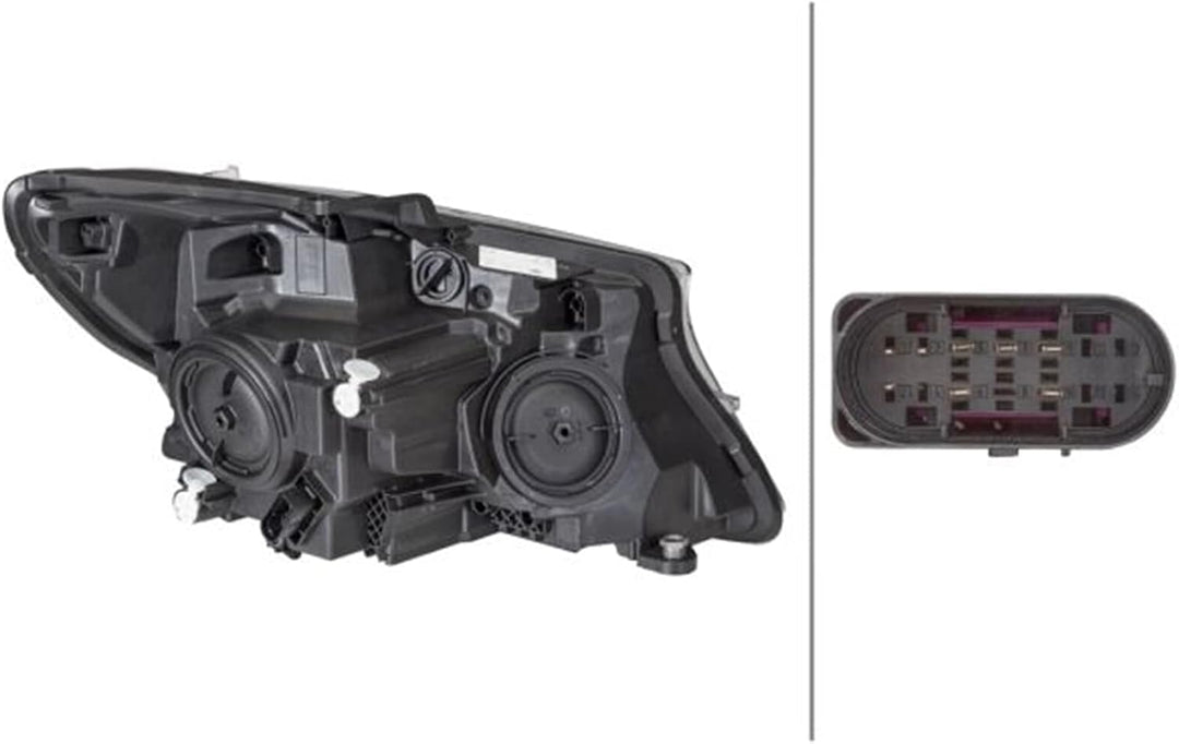 HELLA 1EL 011 284-871 FF/Halogen-Hauptscheinwerfer - links - für u.a. Mercedes-Benz V-Class (W447),