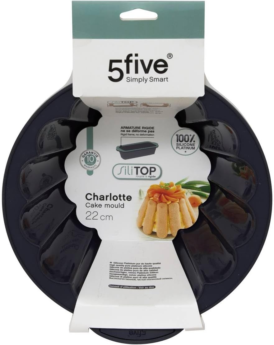 Five Silikonform für Charlotte cm Taupe, cm Taupe