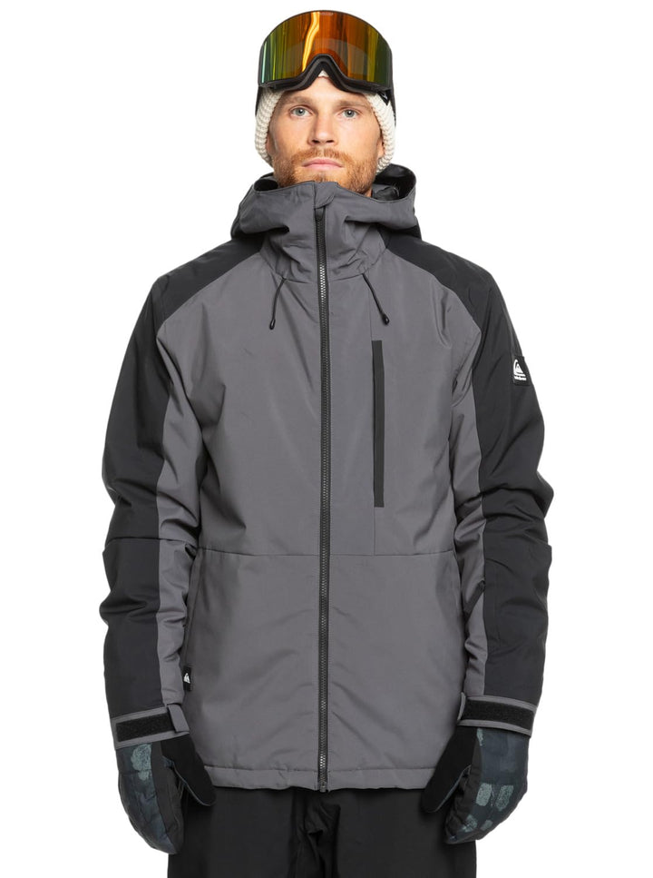 Quiksilver Herren Mission Block Jk Jacket (1er Pack) M Dark Shadow, M Dark Shadow