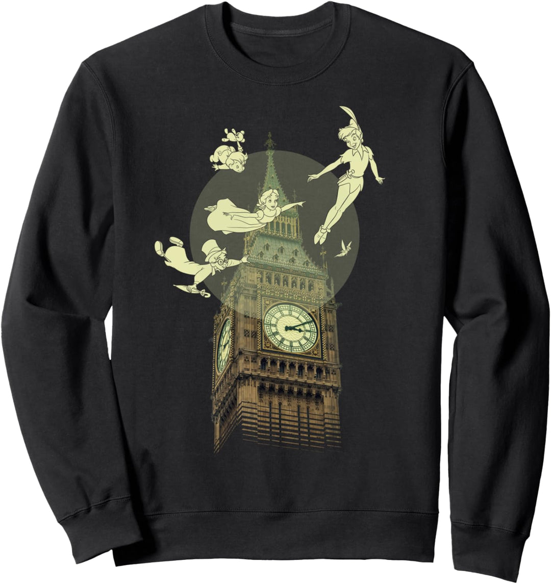 Disney Peter Pan Big Ben Group Shot Sweatshirt