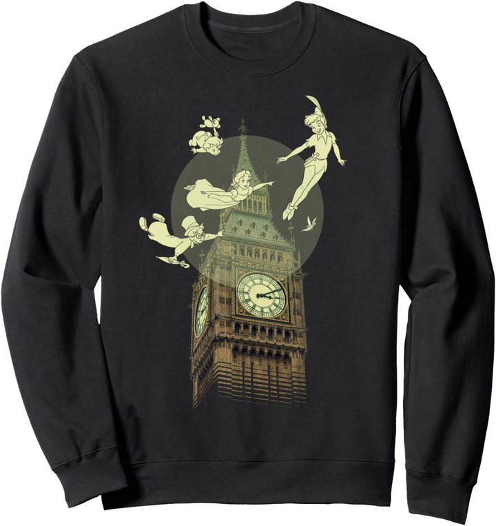 Disney Peter Pan Big Ben Group Shot Sweatshirt