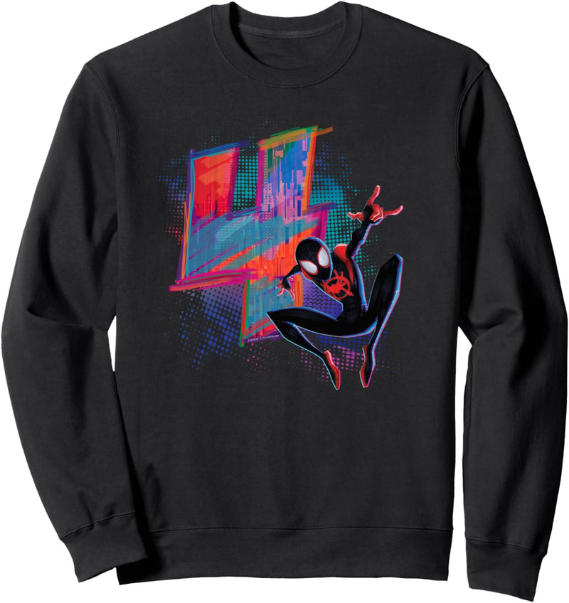 Marvel Spider-Man Miles Morales 4th Birthday Graphic Sweatshirt