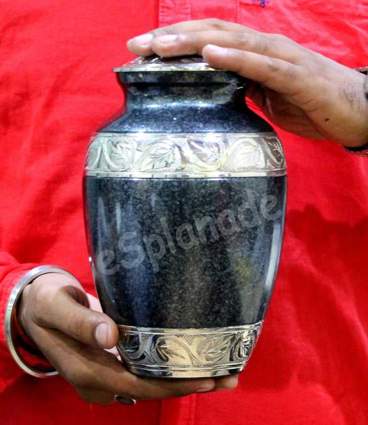 eSplanade Messing Feuerbestattung Urne Memorial Container Jar Pot | Feuerbestattungsurnen | Messingu