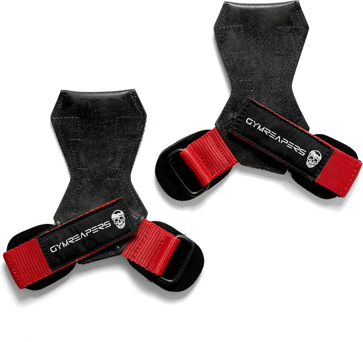 Gymreapers Gewichthebergriffe (Paar) für schweres Powerlifting, Kreuzheben, Rudern, Klimmzüge, mit N