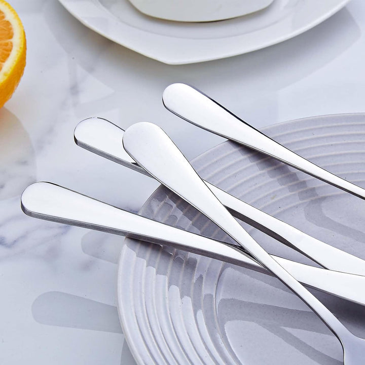 36 Stück Messer und Gabelsets, PionStar Besteck Set 18 Personen, Gabeln 18 Stück/Tafelmesser 18 Stüc