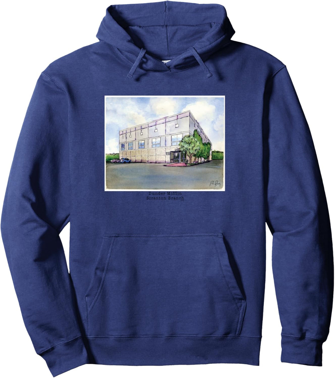 The Office Dunder Mifflin Aquarell Pullover Hoodie