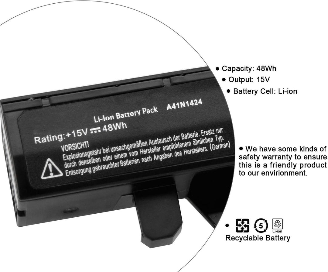 A41N1424 A411424 Laptop Batterie Ersatz für Asus ZX50J ZX50JX ZX50JX4200 ZX50JX4200-154ASC52X10 ZX50