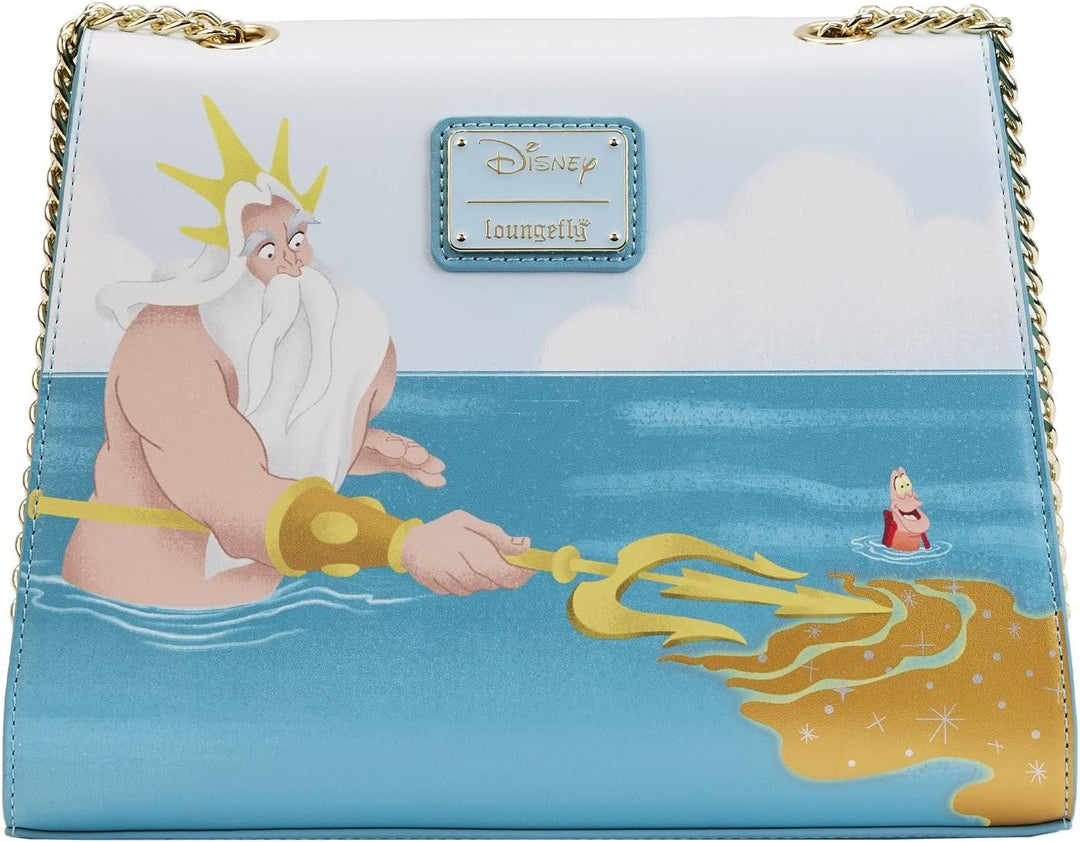Loungefly Disney Little Mermaid Triton's Gift Crossbody Bag Einheitsgrösse, Einheitsgrösse