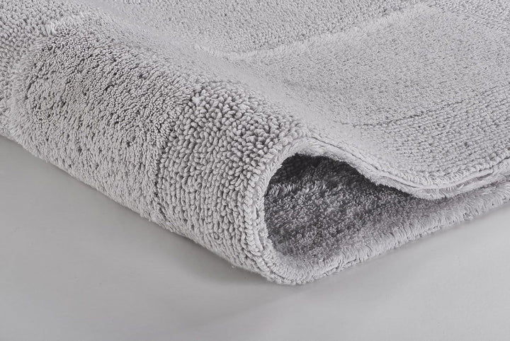 Kleine Wolke 5418146360 Badteppich Havanna, 60 x 100 cm, silbergrau 60x100 cm Grau, 60x100 cm Grau