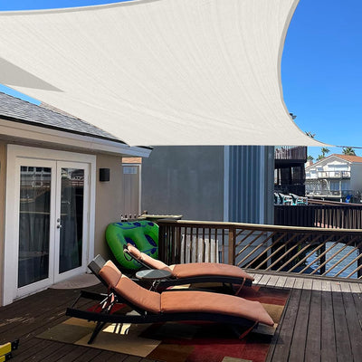 COOL AREA Sonnensegel Rechteckig 2x3m,Sonnenschutz atmungsaktiv mit UV Schutz eignet Sich für Aussen