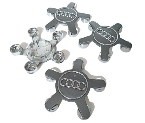 Audi 4F0601165N Alufelgendeckel (4 Stück) Original Zierkappe Kappe Nabenabdeckung
