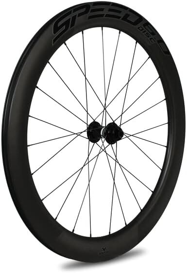 Veltec Unisex – Erwachsene Laufradsatz Speed 6.0 21mm SR Disc Shimano 12x100/12x142, schwarz/schwarz