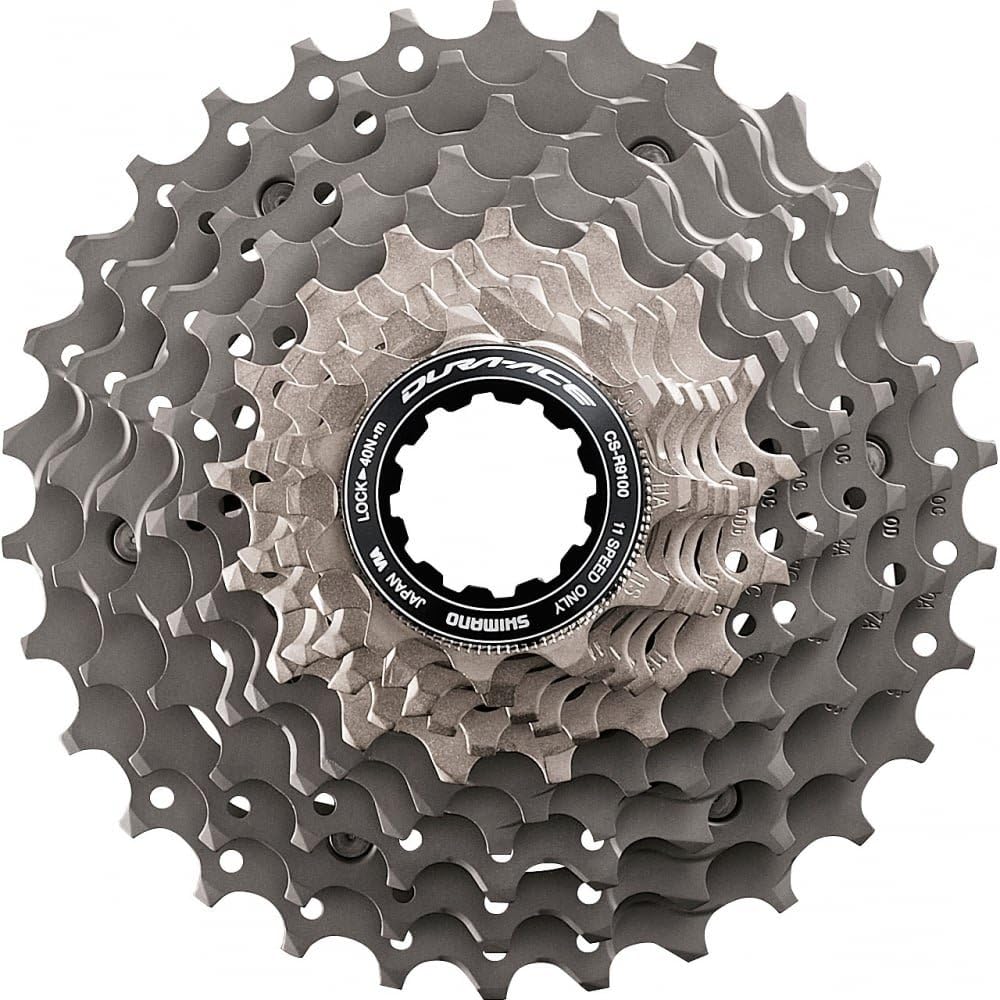 SHIMANO Unisex – Erwachsene Csr9100 Kassetten & Ritzel 11-28 Zähne silber, 11-28 Zähne silber