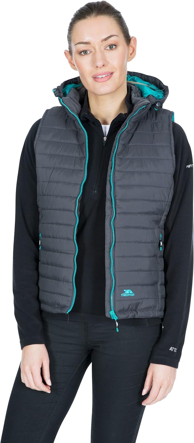 Trespass Damen Aretha Warme Gepolsterte Jacke Mit Abnehmbarer Kapuze (1er Pack) L