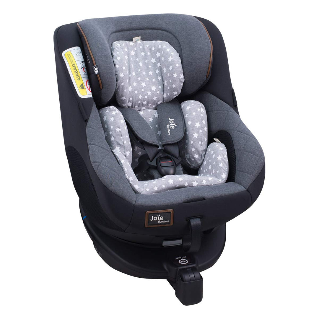 JYOKO KIDS Bezüg Sitzverkleinerer kompatibel mit Joie Spin 360 (White Star)