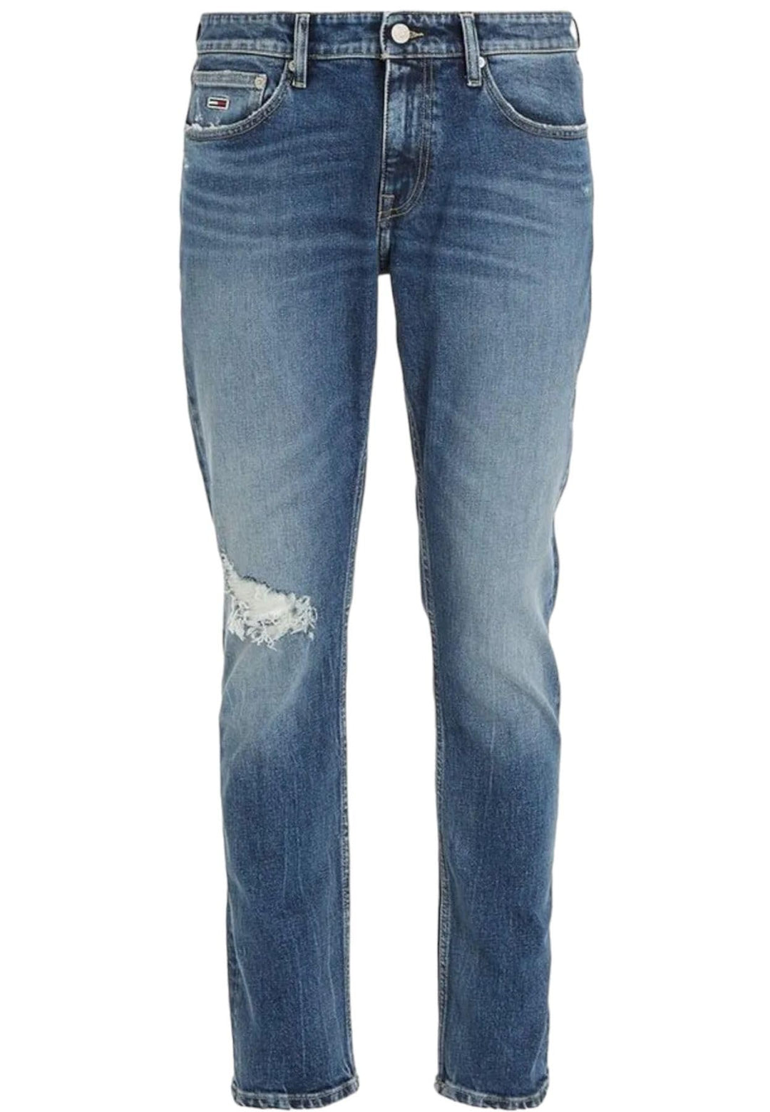 Tommy Hilfiger Herren Jeanshosen 27W / 30L Blau (Wilson Mid Blue Stretch), 27W / 30L Blau (Wilson Mi
