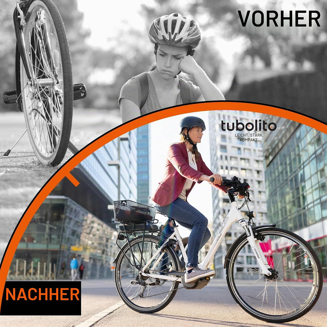 X-Tubo-Schlauch – City/Tour – 700c/28 Zoll – Schraeder-Ventil