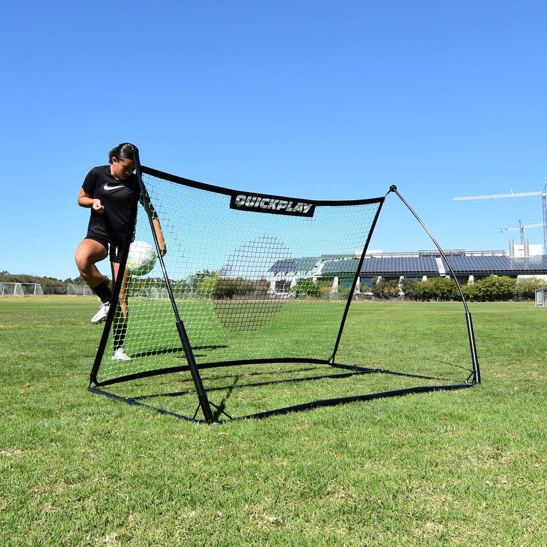 QUICKPLAY Spot Target TEKKERS Fussball-Rebounder, perfekt für Team- oder Solo-Fussballtraining 1) 1,