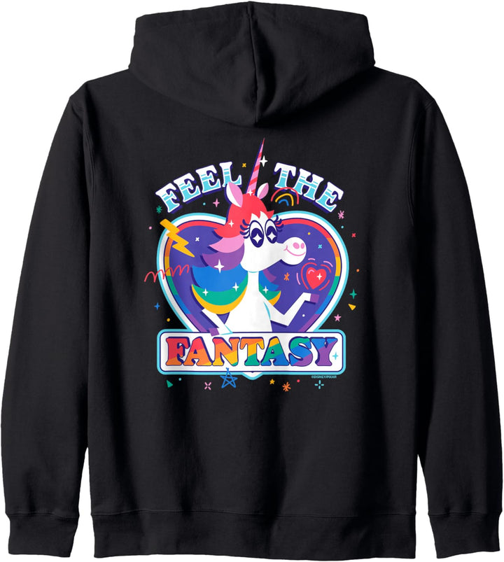 Disney & Pixar’s Inside Out Rainbow Unicorn Fantasy Pride Kapuzenjacke