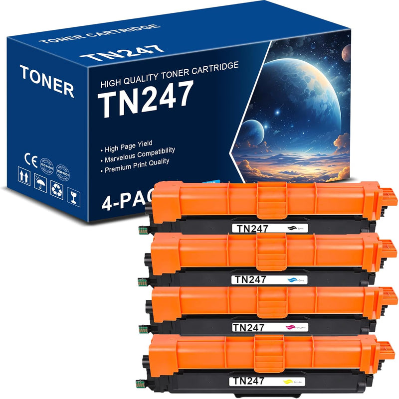 Office Ink Toner Ersatz TN247 TN243 Tonerkartusche kompatibel für HL-L3210CW HL-L3230CDW HL-L3270CDW