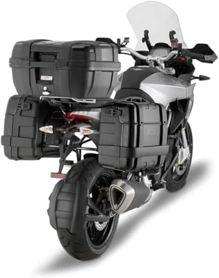 Givi TRK33BPACK2 Trekker 33 Koffer Satz Monokey, Schwarz, Schwarz