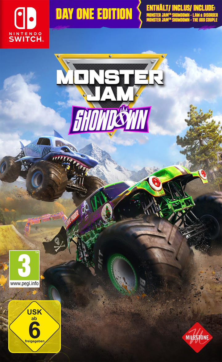 Monster Jam Showdown Day One Edition (Nintendo Switch) Nintendo Switch Day One Edition, Nintendo Swi