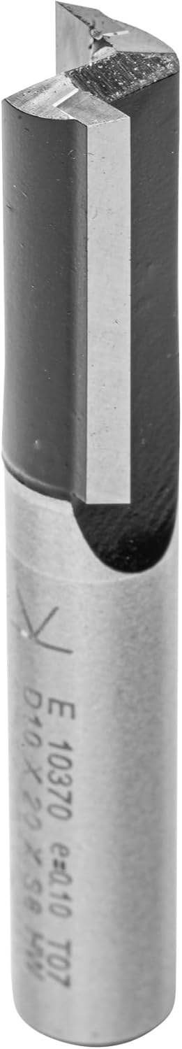 ENT 10370 Nutfräser HW, Schaft (S) 8 mm, Durchmesser (D) 10 mm, NL 20 mm, SL 32 mm, GL 52 mm D=10 /