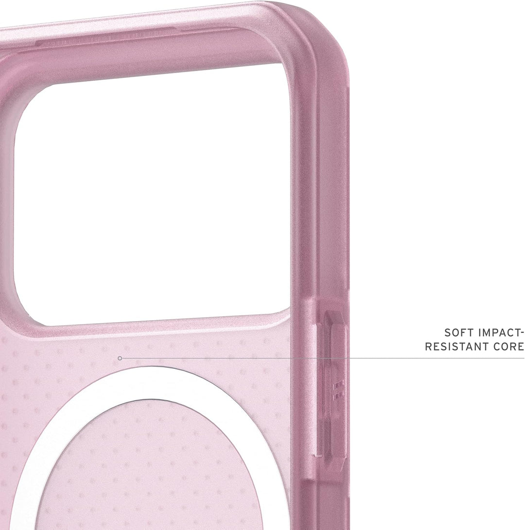 URBAN ARMOR GEAR Dot Case Apple iPhone 17 Pro Hülle (Magnetring, Abgeflachte Ecken, Wireless Chargin