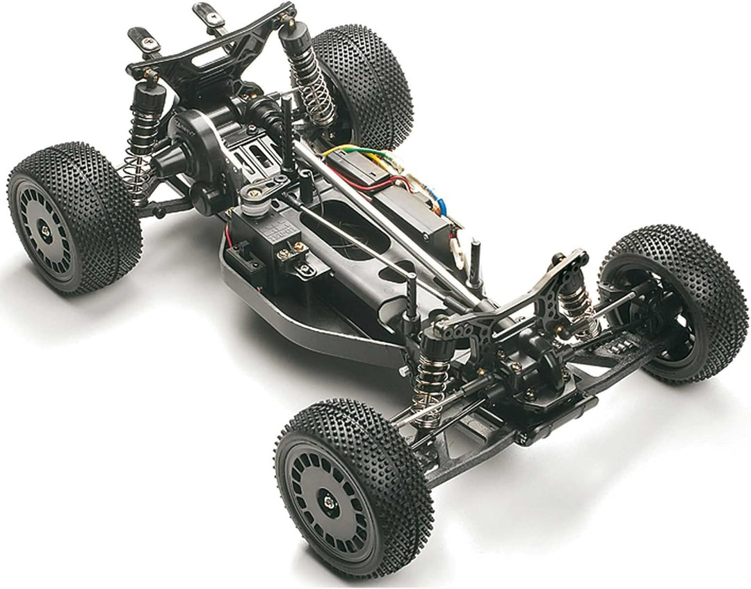 Tamiya 300058370 - Dark Impact Buggy DF03, ferngesteuertes 4 WD Offroad Fahrzeug, 1:10, Elektromotor