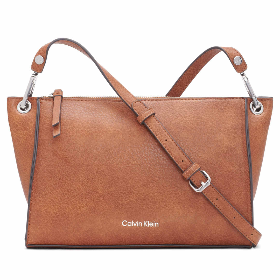 Calvin Klein Damen Reyna Crossbody Karamell-kombi, Karamell-kombi